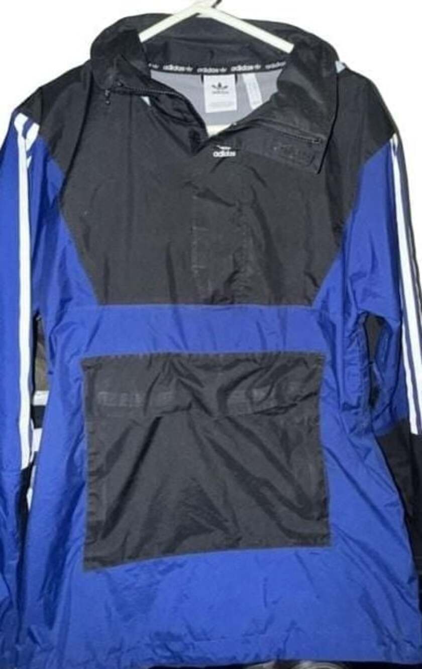Adidas Originals 10K Snowboarding Anorak Jacket Blue and Black